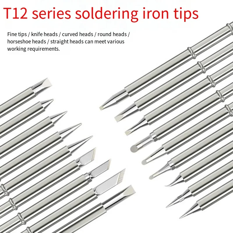 

Серия T12, высококачественные паяльные жала, сварочное оборудование, инструменты, паяльная станция, сменный нагреватель, паяльная головка