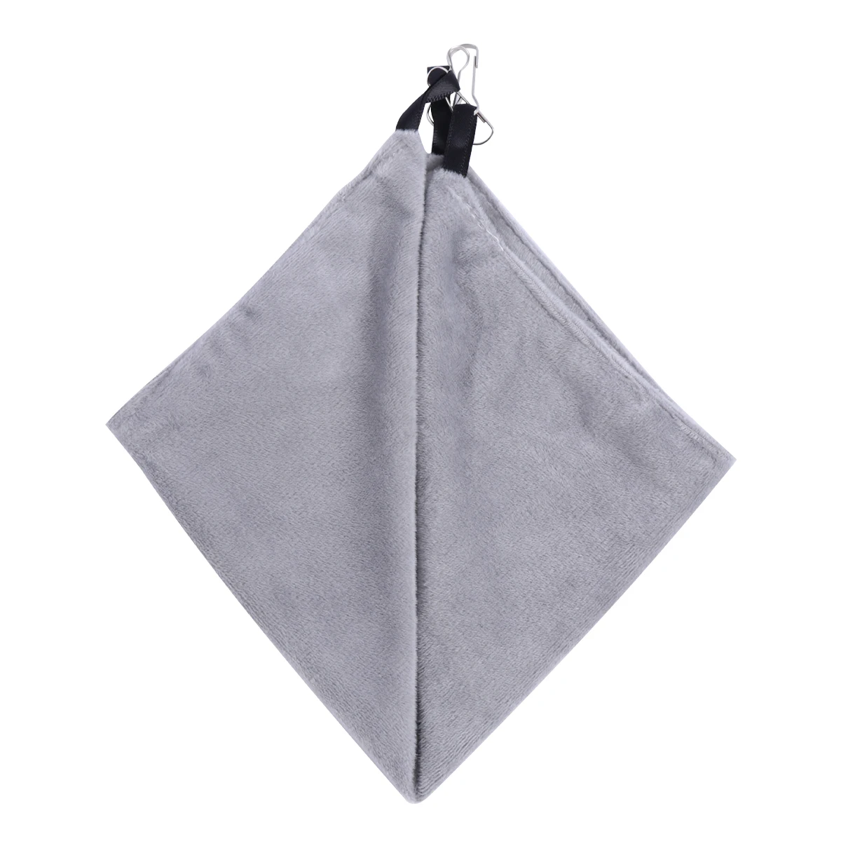 

30X30cm Triangle Lizard Hammock Durable Comfortable Pet Reptile Bed Easy Assemble Grey Color Hanging Cage House