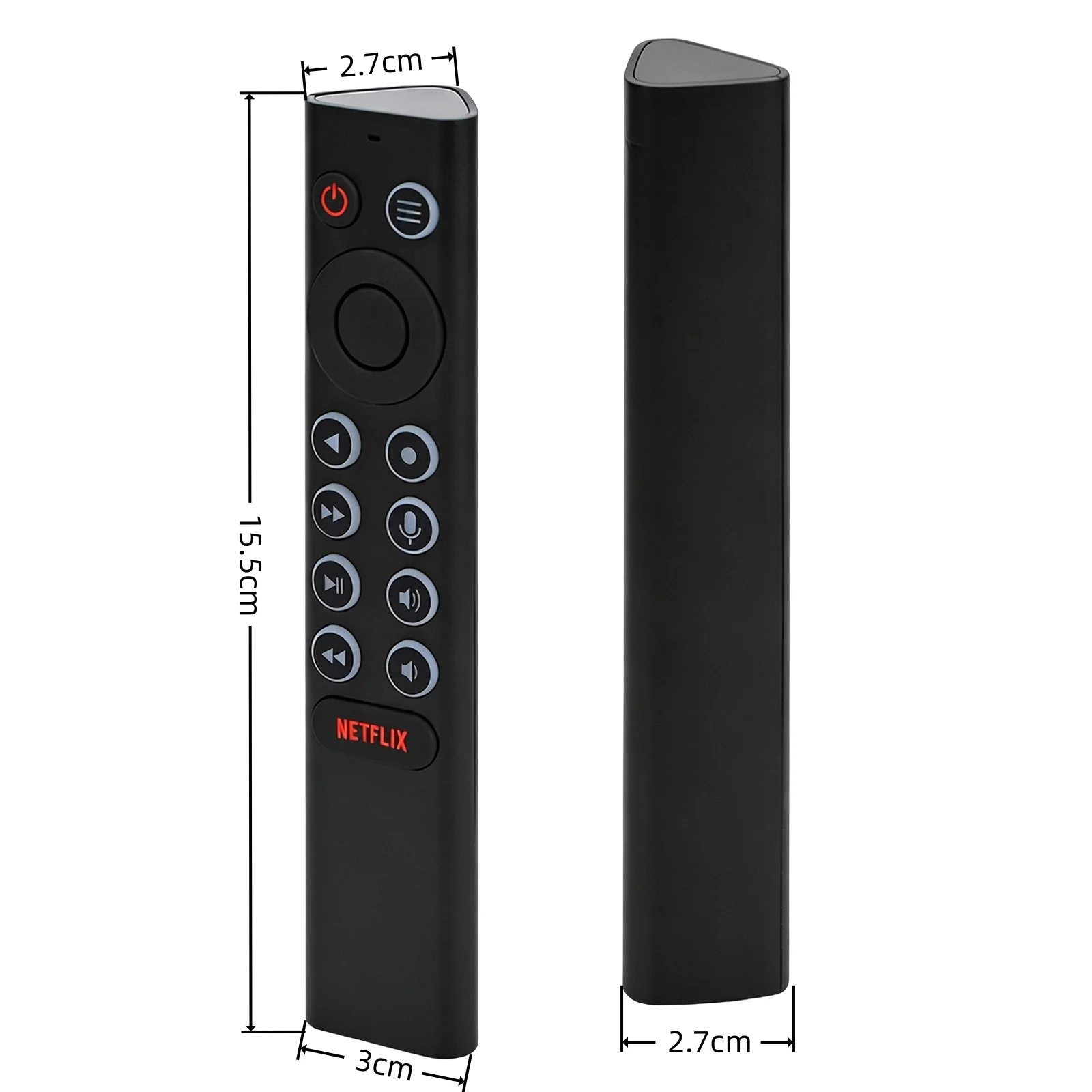Voice Replacement Remote with Backlit Buttons for NVIDIA Shield TV, TV Pro, TV Cube, Compatible with 2015/2017/2019 All Models