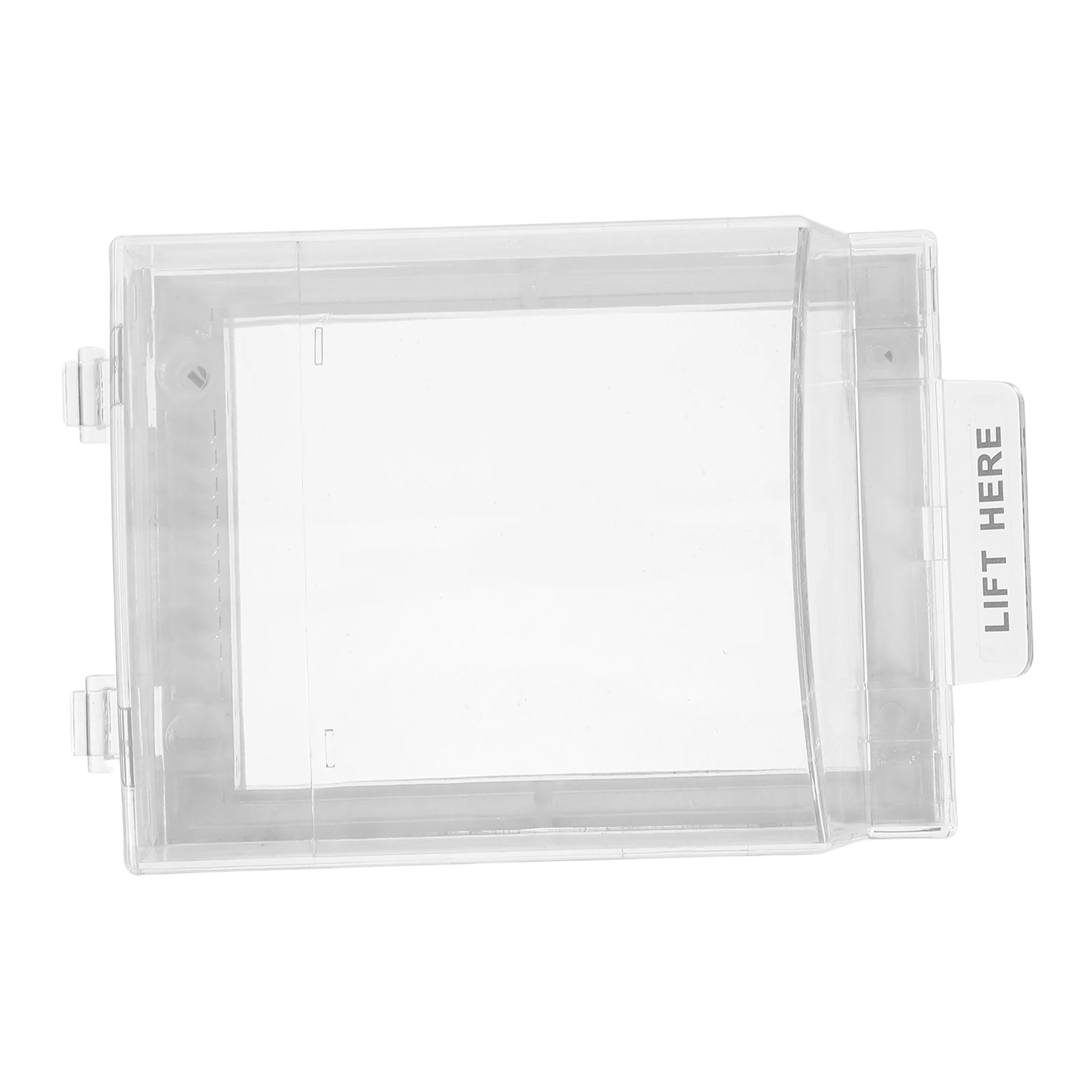 Alarm Switch Protective Cover Call Point Button Guard Emergency Stop Reset Protector Manual Fire