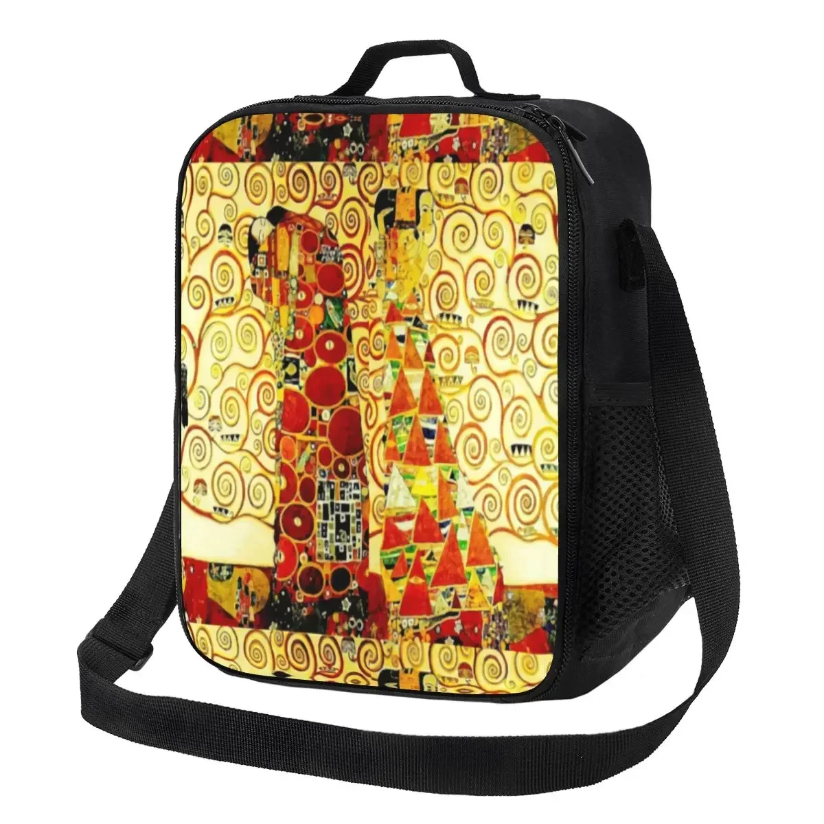 

The Tree Of Life By Gustav Klimt Thermal Insulated Lunch Bag Painting Art Lunch for Kids School Children Bento Food Box