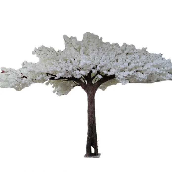 

White simulated cherry blossom tree, simulated peach blossom tree, pear tree, wishing, lobby, hotel, coffee shop