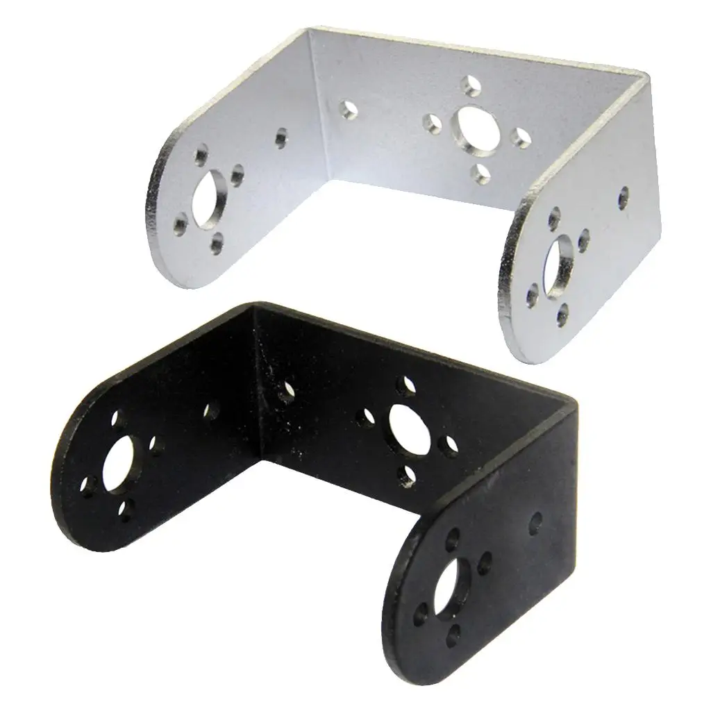 Robot PTZ Bracket Thicken Stainless Corner Braces Arm Mount Holder U-shaped Design for Mechanical Structure
