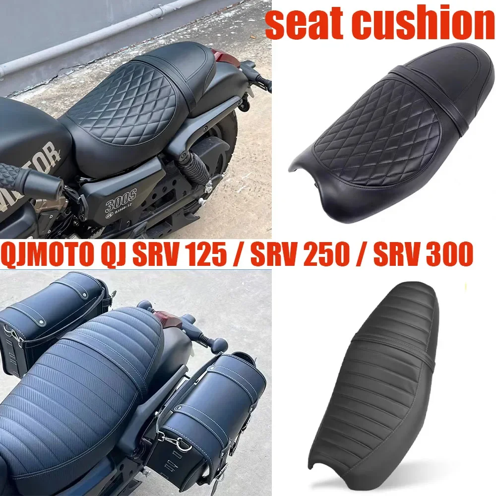 

Fit SRV125 SRV250 SRV300 Motorcycle Accessories Passenger Seat Cushion Lengthen Seat For QJMOTO QJ SRV 125 / SRV 250 / SRV 300