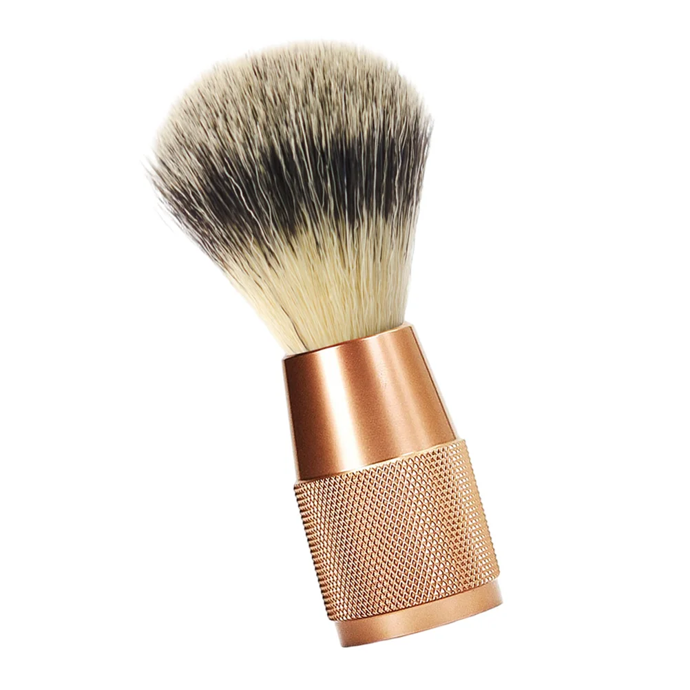 

Shaving Brush Soft Bristles Beard Care Tool Compact Lightweight Men Grooming Mustache Safe Grip Excellent Performance Portable