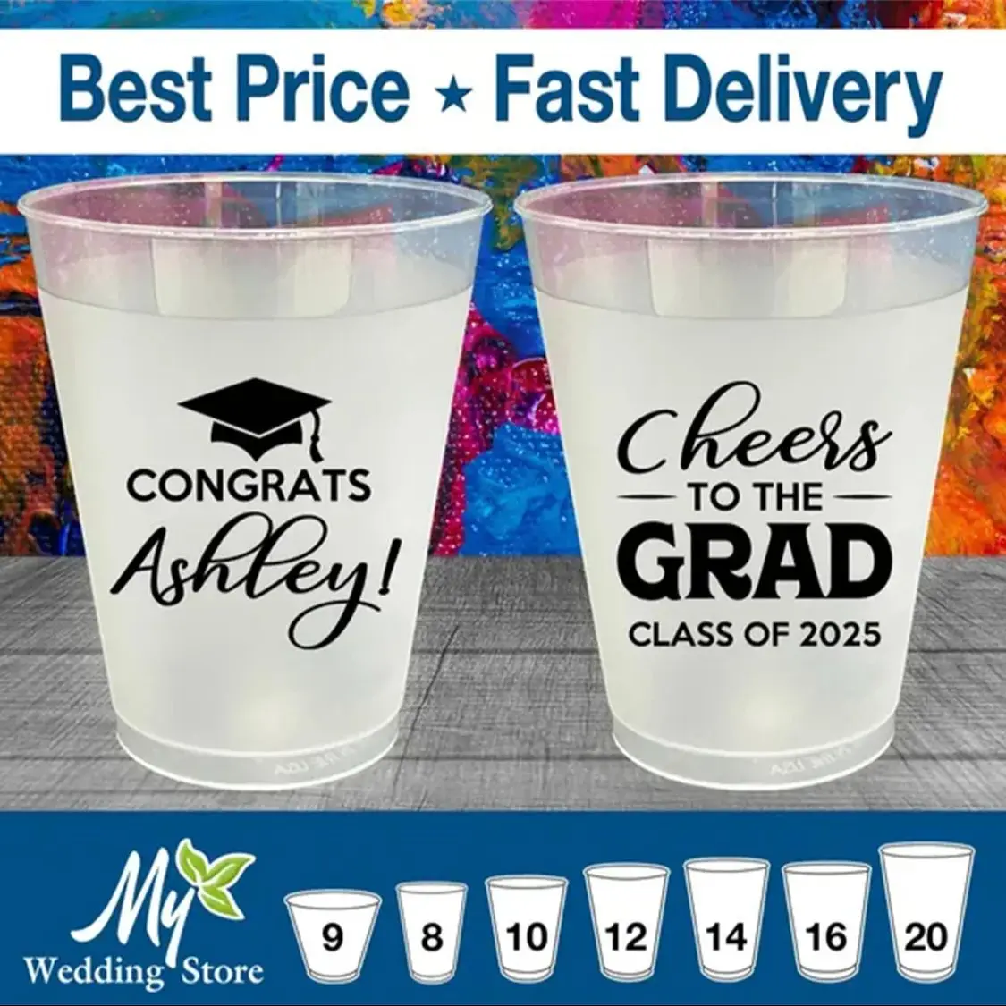 

Выпускные матовые чашки, сувениры для выпускного вечера, подарки для выпускного, выпускные сувениры для колледжа, чашки для выпускного класса 2025 года, Cheers to the Gradu