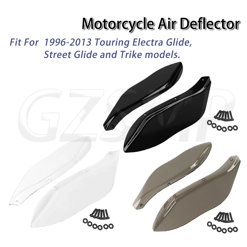 

Motorcycle Batwing Fairing Air Deflector Windshield Fit For Harley Touring Electra Glide Street Tri Glide 96-13 FLHTC FLHX