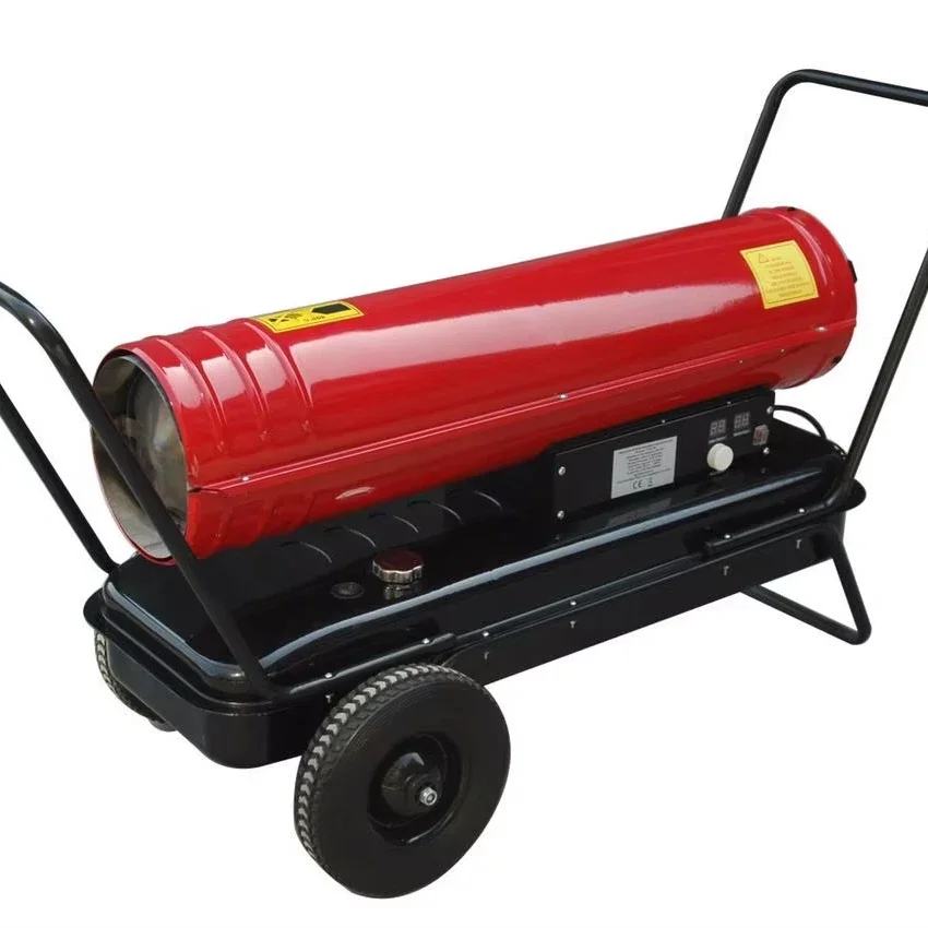 

【Factory】Winter Heating Heating Machine Vegetable Greenhouse Warm Air Furnace Industrial Fuel Oil Heater Push Type Fuel Heater