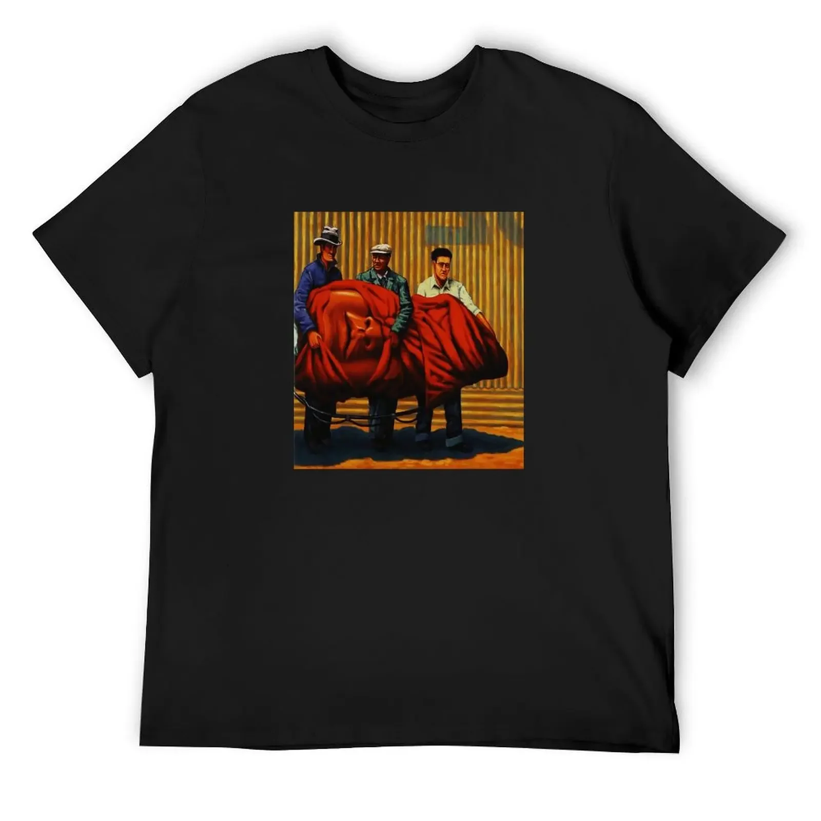 Amputechture The Mars Volta T-Shirt vintage graphic tee blue archive customizeds tees t shirts for men