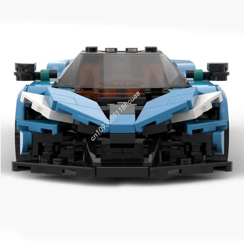 323 قطعة MOC Zenvo أورورا تور مدينة أبطال نموذج اللبنات لعبة البناء تجميع فكرة الإبداعية هدايا عيد الميلاد الطوب #2