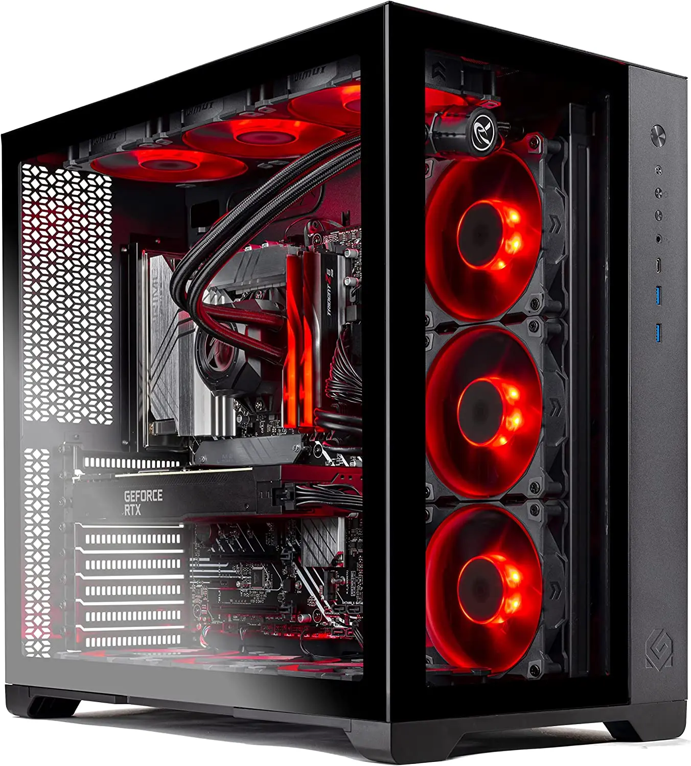 RTX 3090, 1TB Gen4 SSD, 32G DDR5 RGB, 850W GOLD PSU, 360mm AIO, AC Wi-Fi,  II PC Desktop Core i9 12900K 3.2 GHz