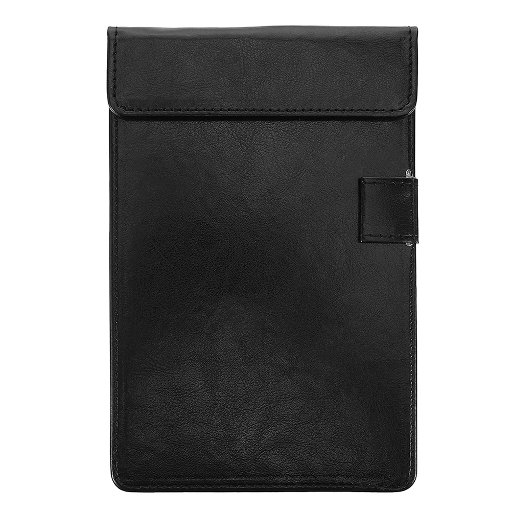 

Буфер обмена меню 15X25 см, презентатор проверки из искусственной кожи с держателем для ручек, прочный зажим для документов для ресторана, портативный ожидатель