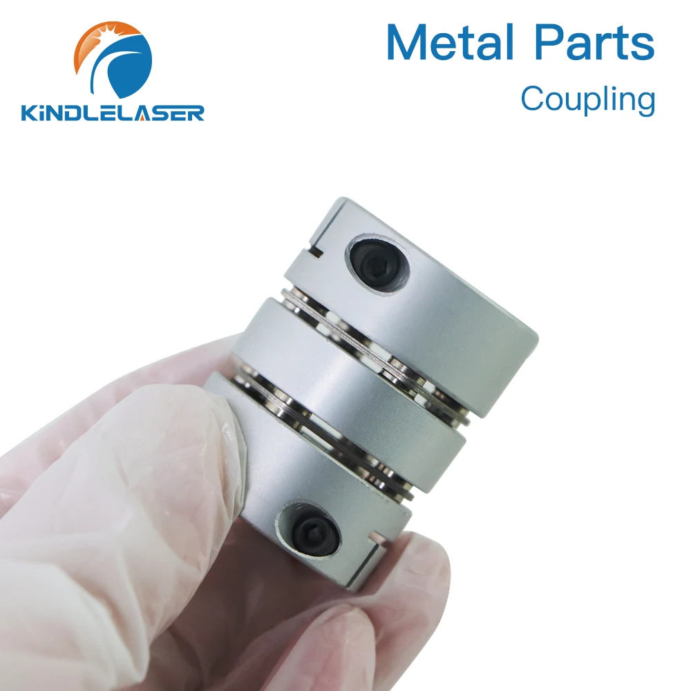 

Kindlelaser CO2 Laser Metal Parts Coupling 10/12mm Mechanical Components for DIY CO2 Laser Engraving Cutting Machine