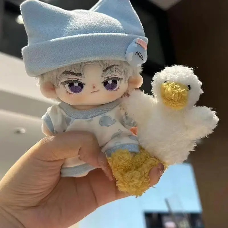 10 سنتيمتر القطن دمية النوم Mengmeng 10 سنتيمتر تسلق الملابس لا سمة القطن دمية ملابس الطفل دعوى العامة Kawaii خلع الملابس