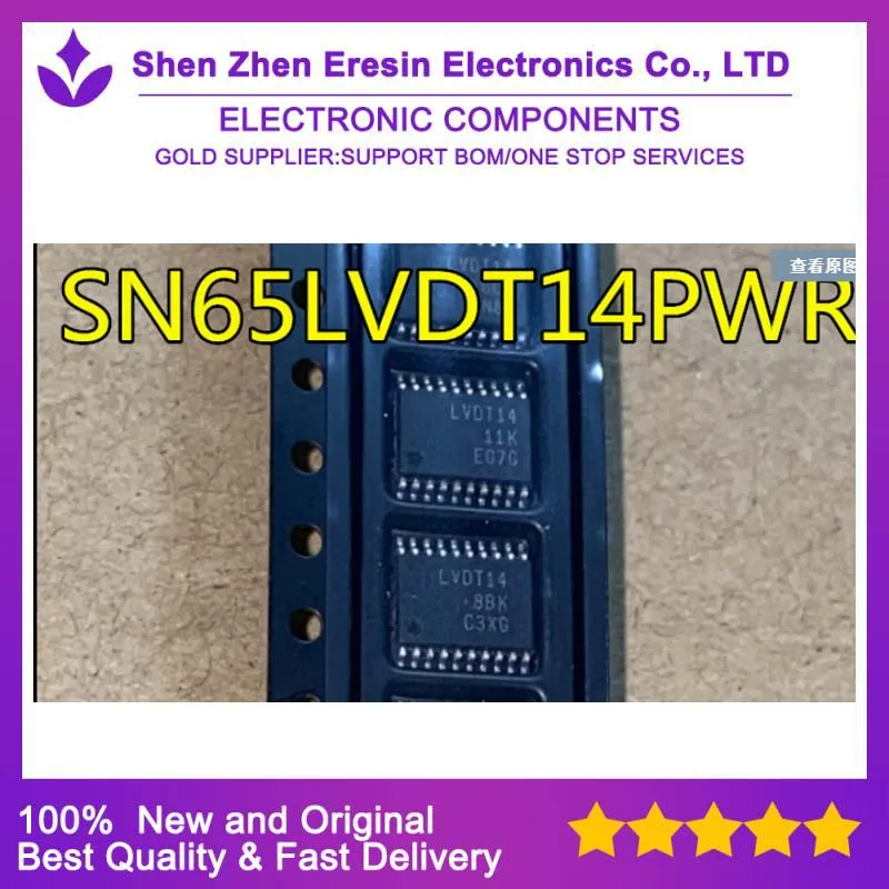 Free shipping    5PCS/LOT   SN65LVDT14PWR TSSOP20    New and original