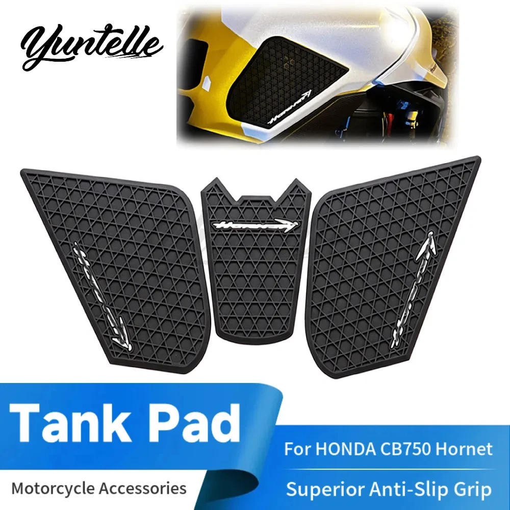 Tank Pads Traction Sticker For HONDA CB750 CB 750 Hornet 2023-2026 2025 Anti Slip Gas Knee Grip Protector Motorcycle Accessories
