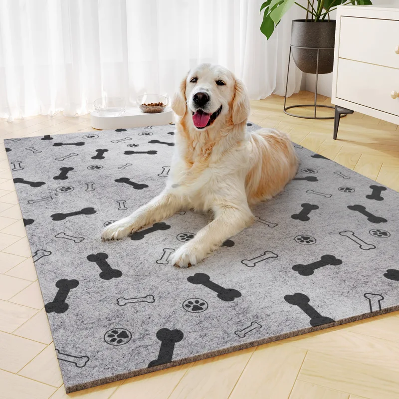 Dog Bed Mat All Season Pet Sleeping Pad Waterproof Anti-Slip Washable Mattress for Small Medium Large Dogs Cats Kennel Crate Mat