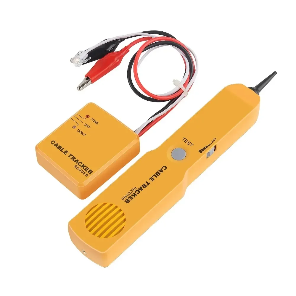 جديد RJ11 شبكة تستر الهاتف كابل الهاتف تستر الحبر سلك المقتفي التتبع تشخيص لهجة خط مكتشف كاشف الشبكات أيضا #2