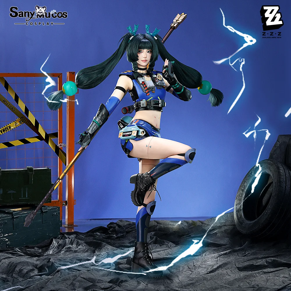 

Premium Edition SanyMuCos Qingyi Cospaly Zenless Zone Zero Game Qingyi Dress Cospaly Outfit Comic-con Birthday and Holiday Gifts