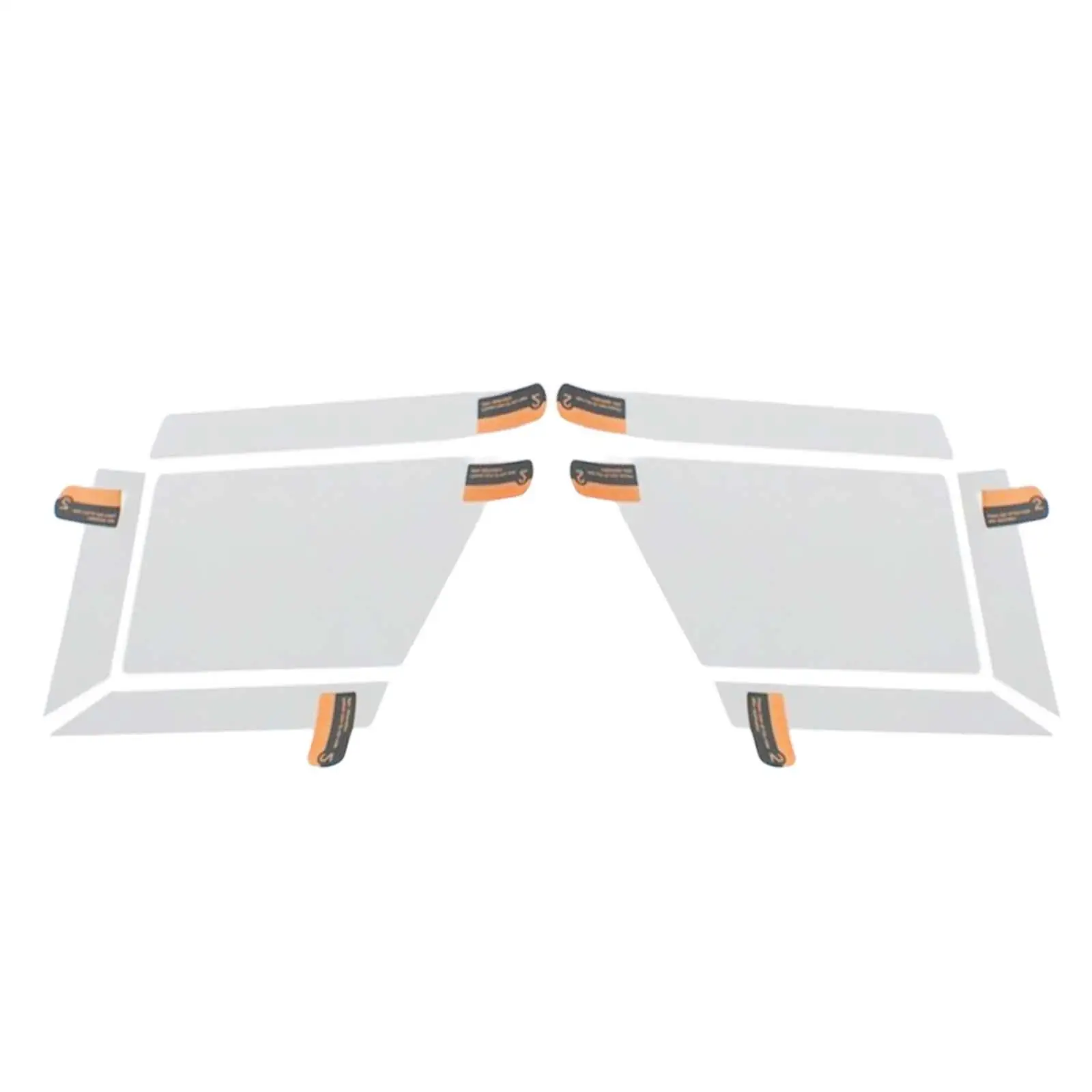 Motorcycle Dashboard Screen Protector PVC Clear Film Cluster Guard for Yamaha Tracer 9 GT 2021 2022