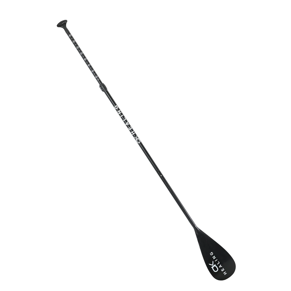 مجداف SUP مكون من 3 أقسام - عمود ألومنيوم قابل للتعديل وشفرة نايلون (ركوب الأمواج والتجول)