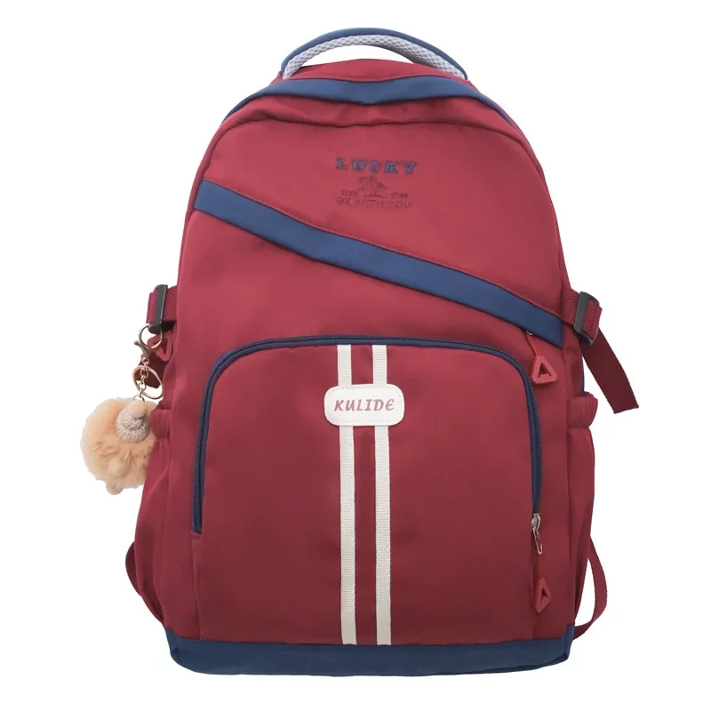 Mochila de gran capacidad para niñas, mochilas de viaje para la universidad, mochilas escolares para estudiantes de Secundaria Junior, paquete de doble espalda