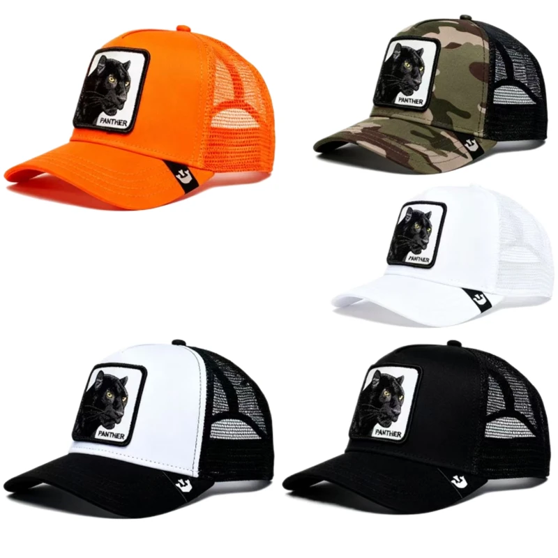 หมวกเบสบอลตาข่ายสำหรับฟาร์มปศุสัตว์ หมวกแก๊ปสไตล์ฮิปฮอปสำหรับผู้ชายแบบ Snapback ของ Goorin Bros