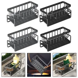 Kitchen Storage Holder Drain Rack Sink Tray For Kitchen Sponges Dish Cloth Tableware Storage Stand Stainless Steel 23x10.5x9cm