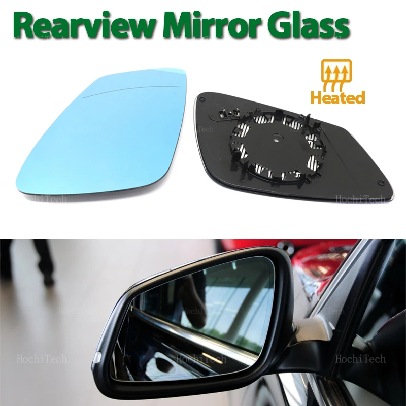 For BMW E84 F48 F20 F21 F40 F22 F23 F30 F31 F34 F10 F07 F11 Left or Right Heated Clear Rear View Side Mirror Glass Lenses