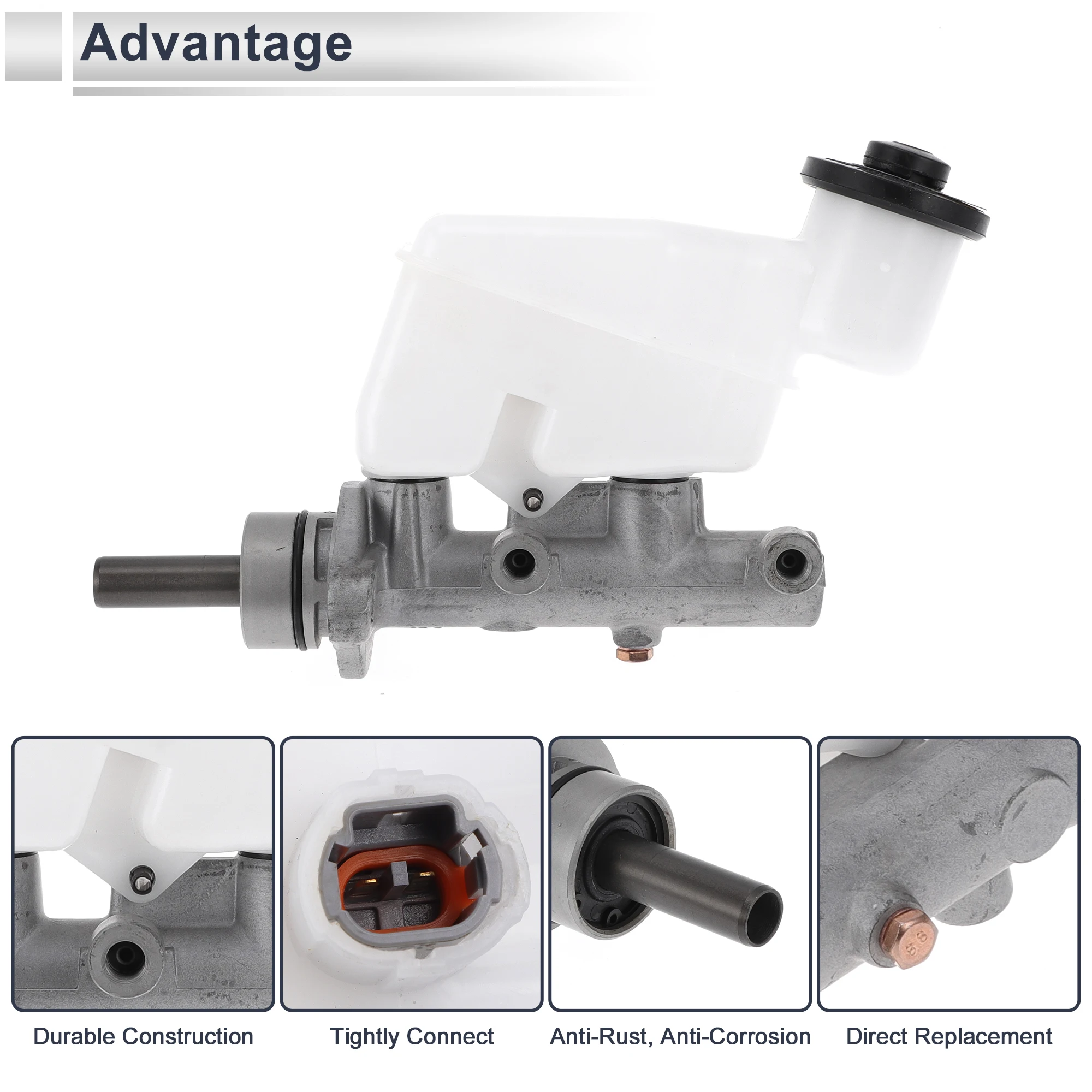 UXCELL أسطوانة الفرامل الرئيسية مع خزان رقم 4720152330 لتويوتا يارس 2007-2011