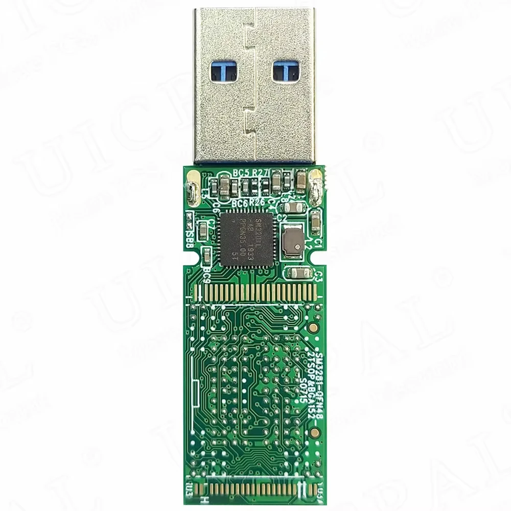 SM3281AB لوحة تحكم رئيسية PCBA لـ NAND Flash USB3.0 مزدوجة قابلة للحام BGA152 BGA132 رقاقة U القرص PCB 100% وحدة تحكم جديدة لتقوم بها بنفسك