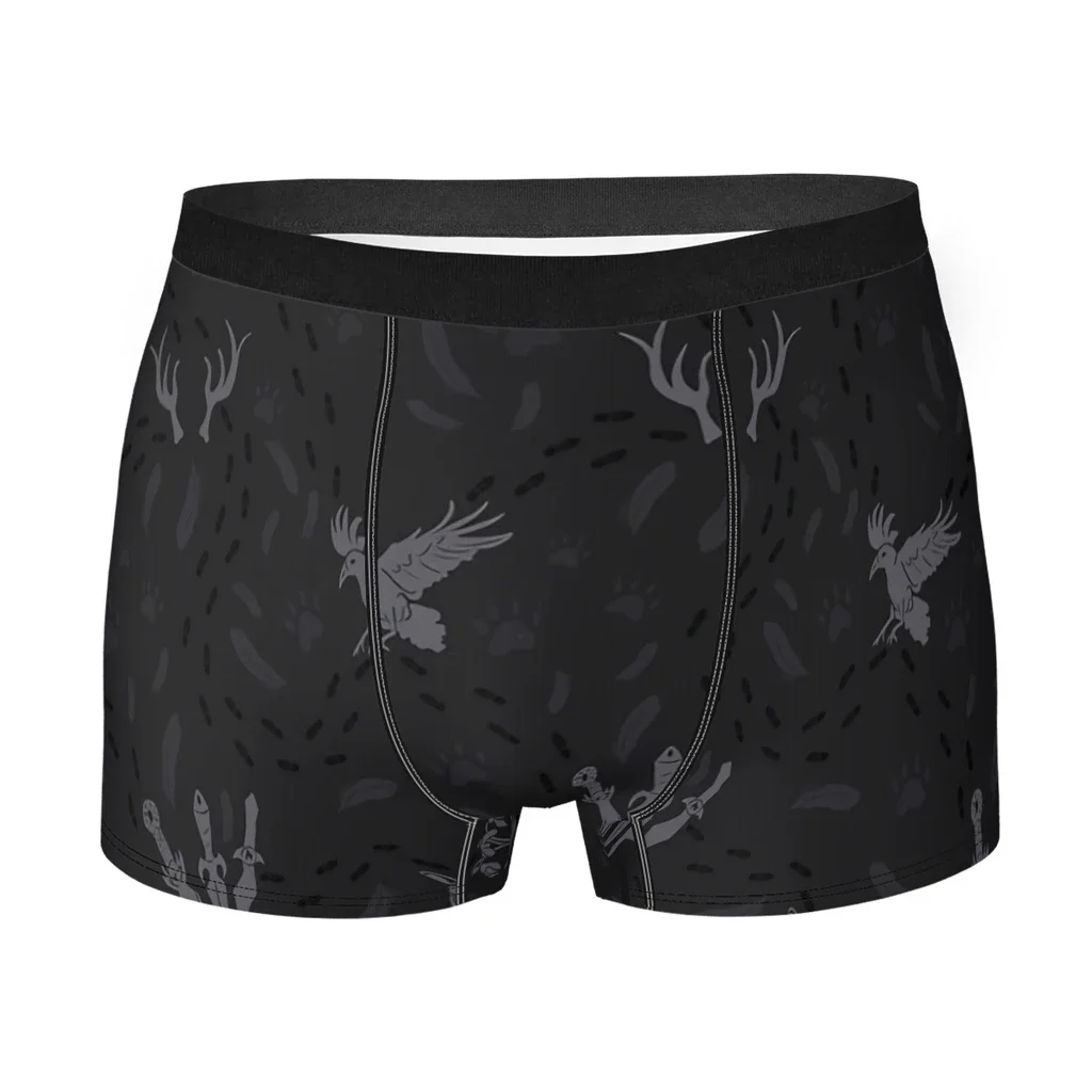 Raven Queen Pattern DnD Game Underpants Breathbale Panties Men's Underwear Ventilate Shorts Boxer Briefs