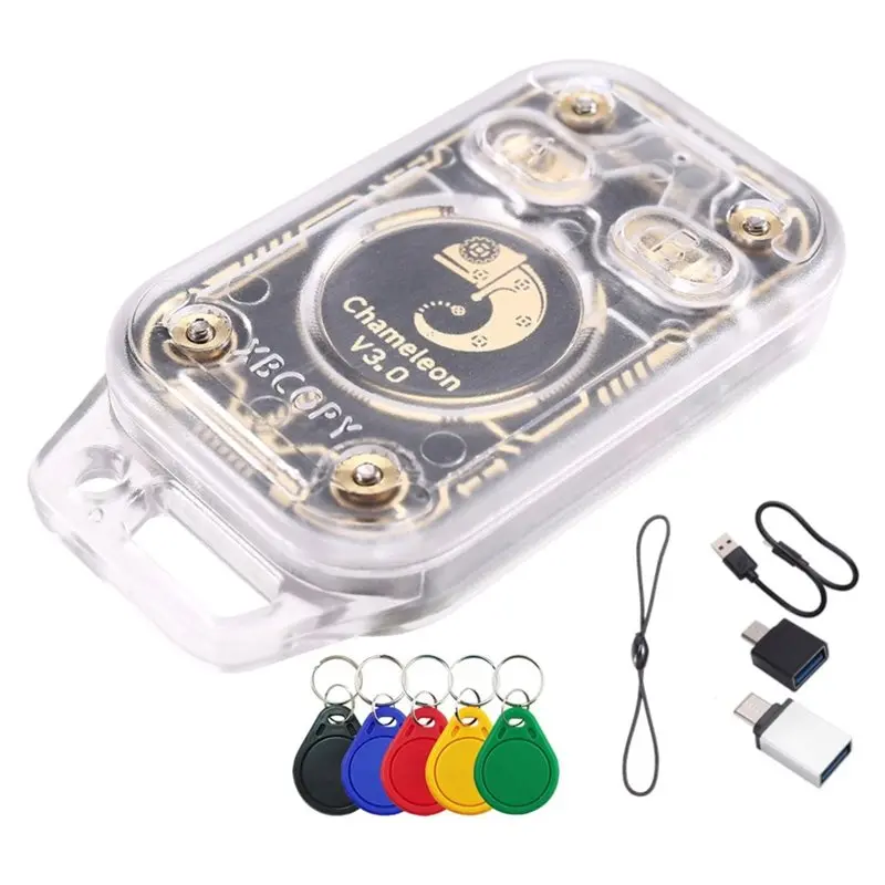 

-[A51I Digital]Chameleon V3.0 RFID Smart Chip Reader ID IC 125K 13.56M Tag Copyer Reader Writer Smart Card Emulator +5XUID K
