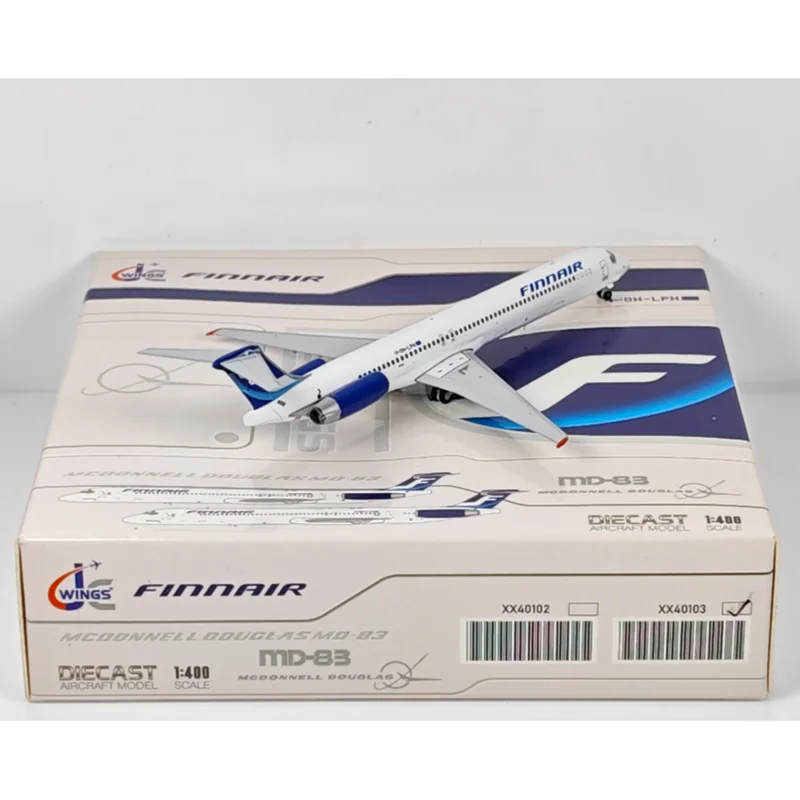 

JC Wings литой под давлением масштаб 1/400 Finnair MD-83 OH-LPH модель самолета коллекция орнаментов из сплава