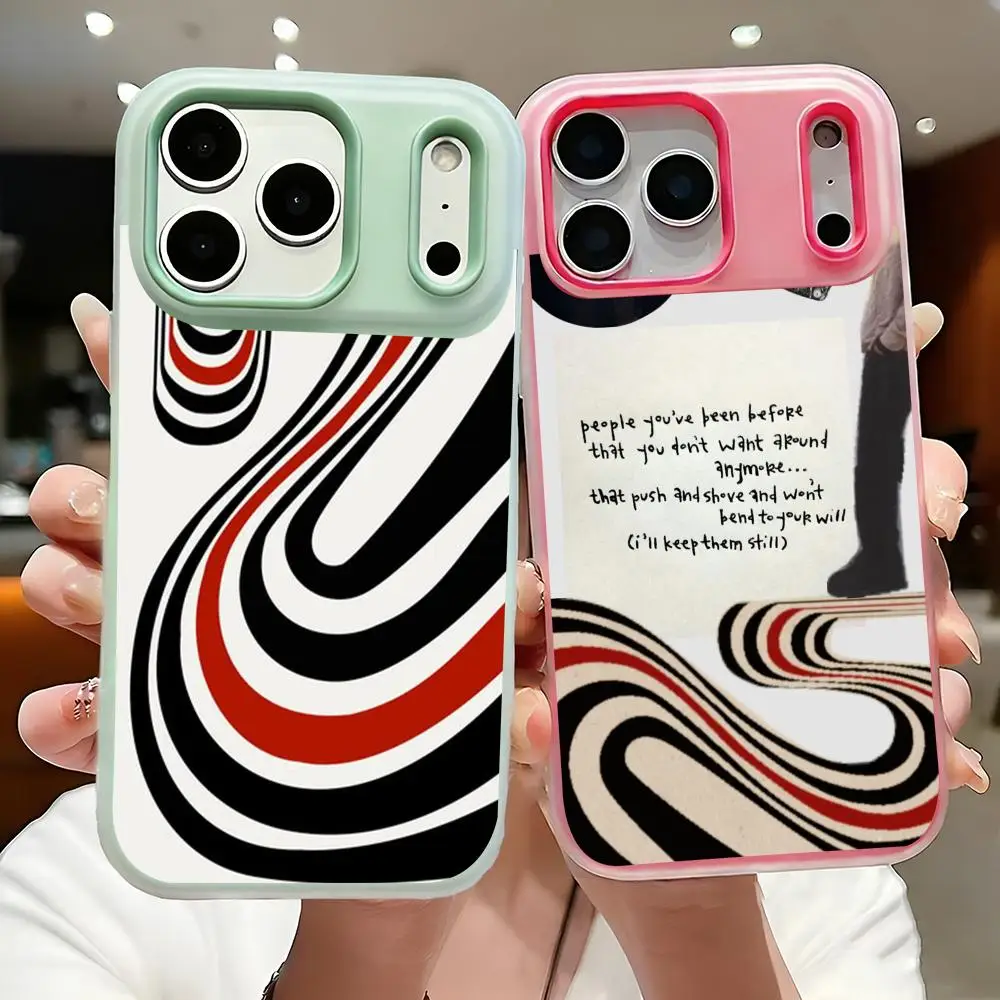 Famous Singer Elliott Smith Phone Case 2-in-1 Detachable Clear with Card Holder for iPhone 12-17 Soft Multi-Color view 3