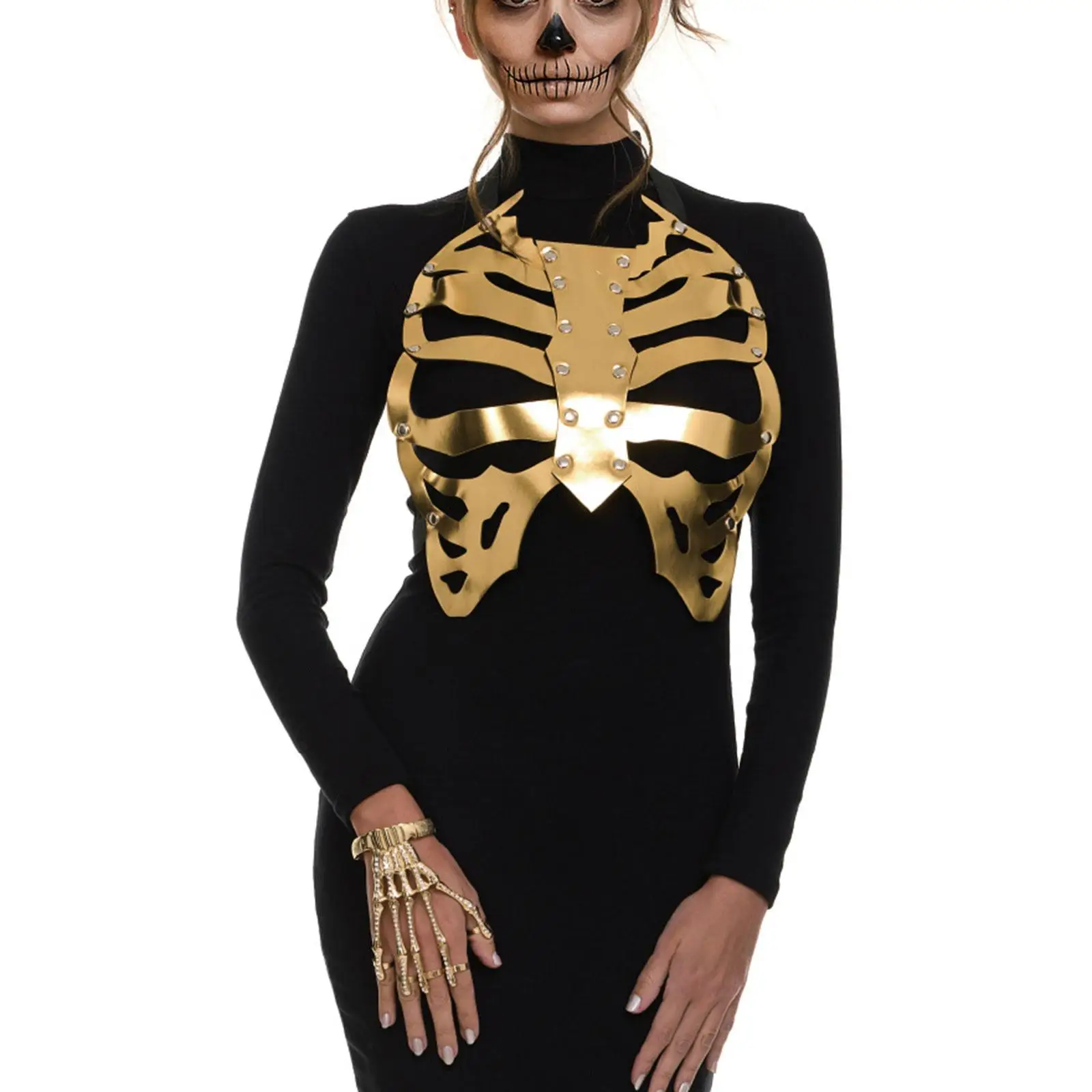 

Halloween Costume Accessories Creepy Holiday Halloween Scary Props Breastplate