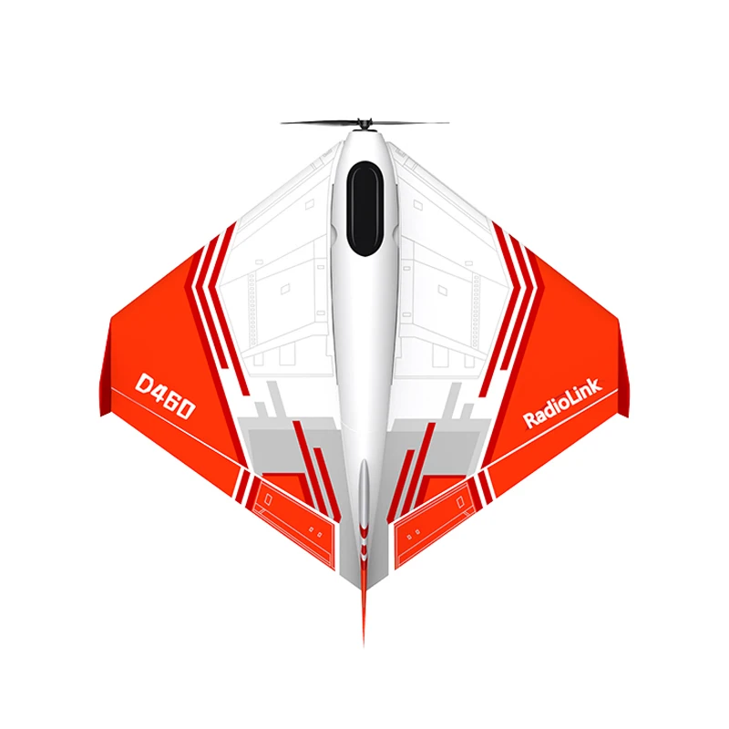 VoidFly RadioLink D460 RC Fixed Wing Drone EPP Material Yet EPO Appearance Flight Controller Assist Balance For Adult Beginners