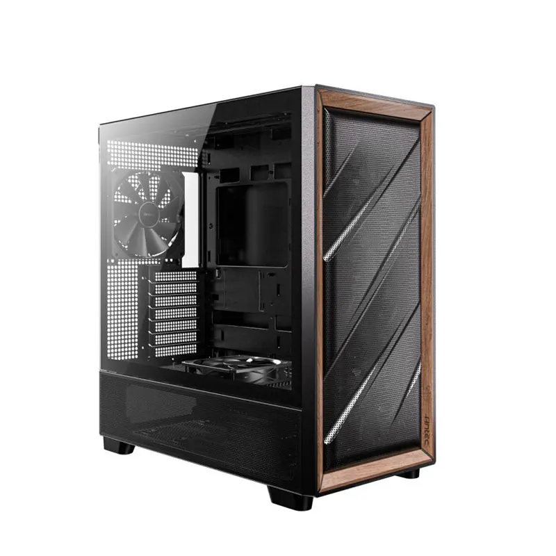 حافظة ألعاب Micro ATX من البلاستيك وسبائك الألومنيوم مع برج متوسط من الزجاج المقسى ITX/MATX حافظات كمبيوتر للكمبيوتر الشخصي