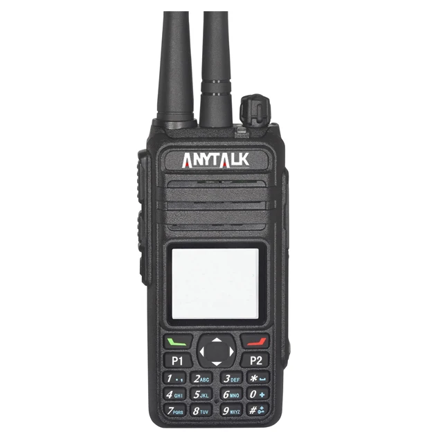 

Anytalk PoC IP Radio SE800D Dual Mode Analog DMR Walkie Talkie 4G LTE WCDMA GSM SIM Card Two Way Radio With GPS And SOS Function