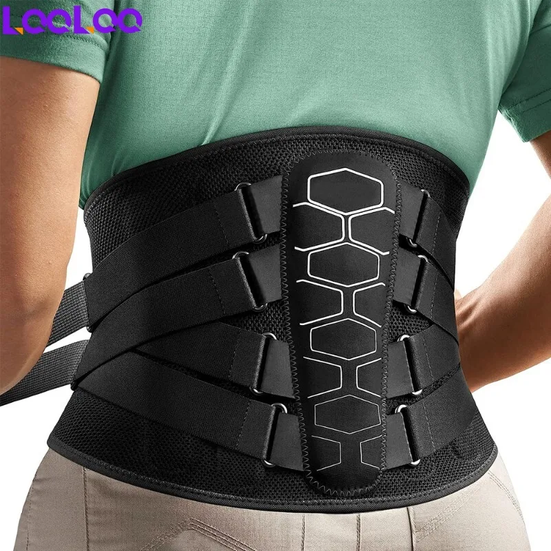 

1Pcs Back Brace for Lower Back Pain,Lumbar Support Belt for Men Women,Bionic Spine Design Back Brace for Sciatica Herniated