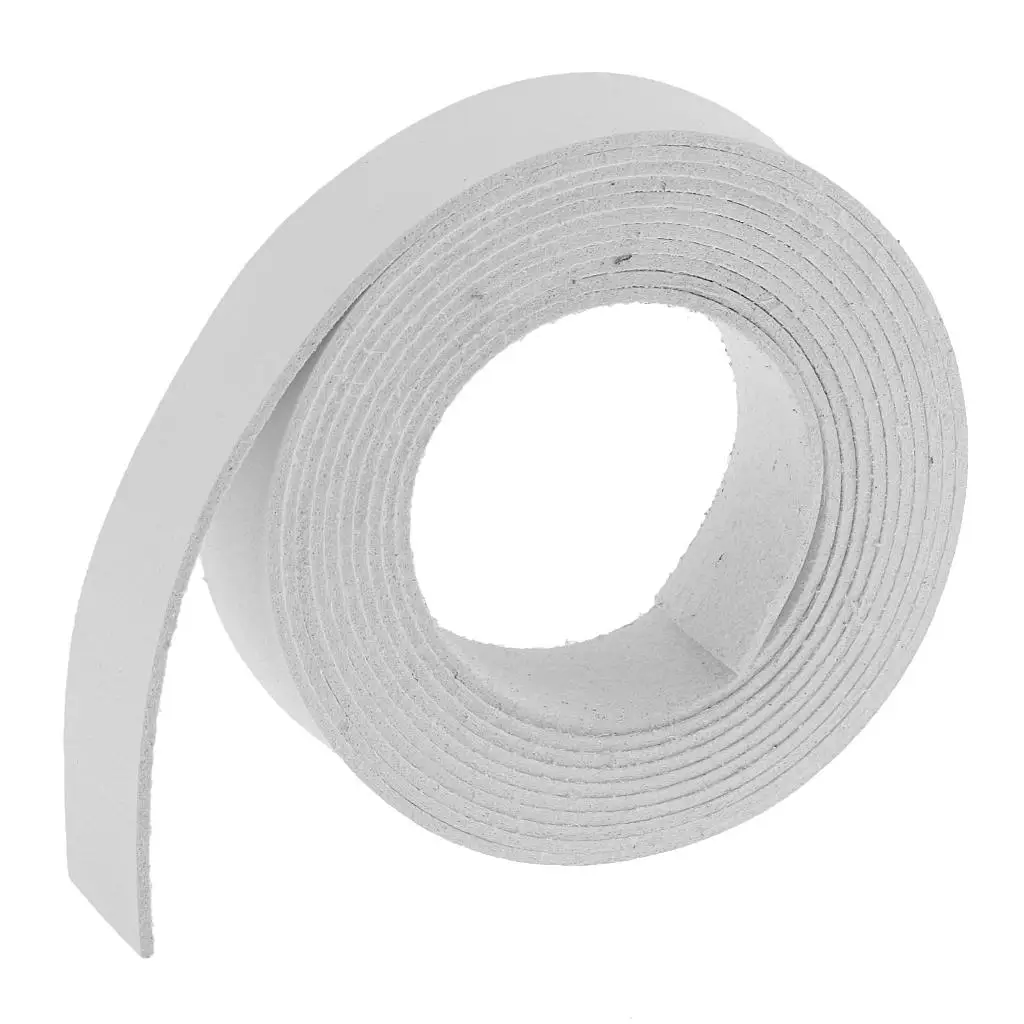 

2 Meters Faux Leather Strap PU Leathercraft Supplies /White/