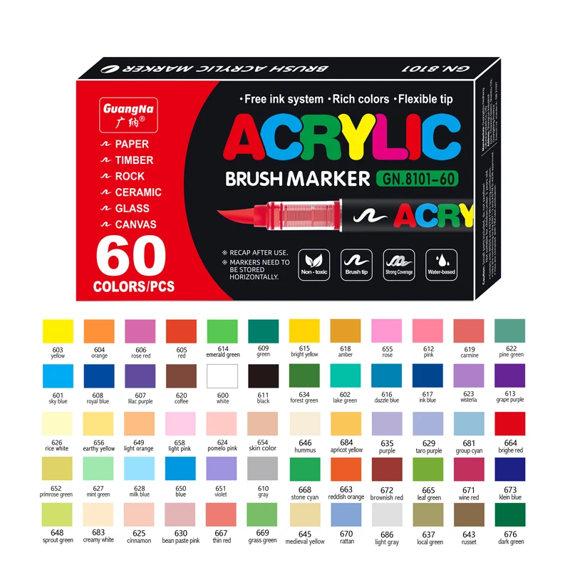 60 colorful