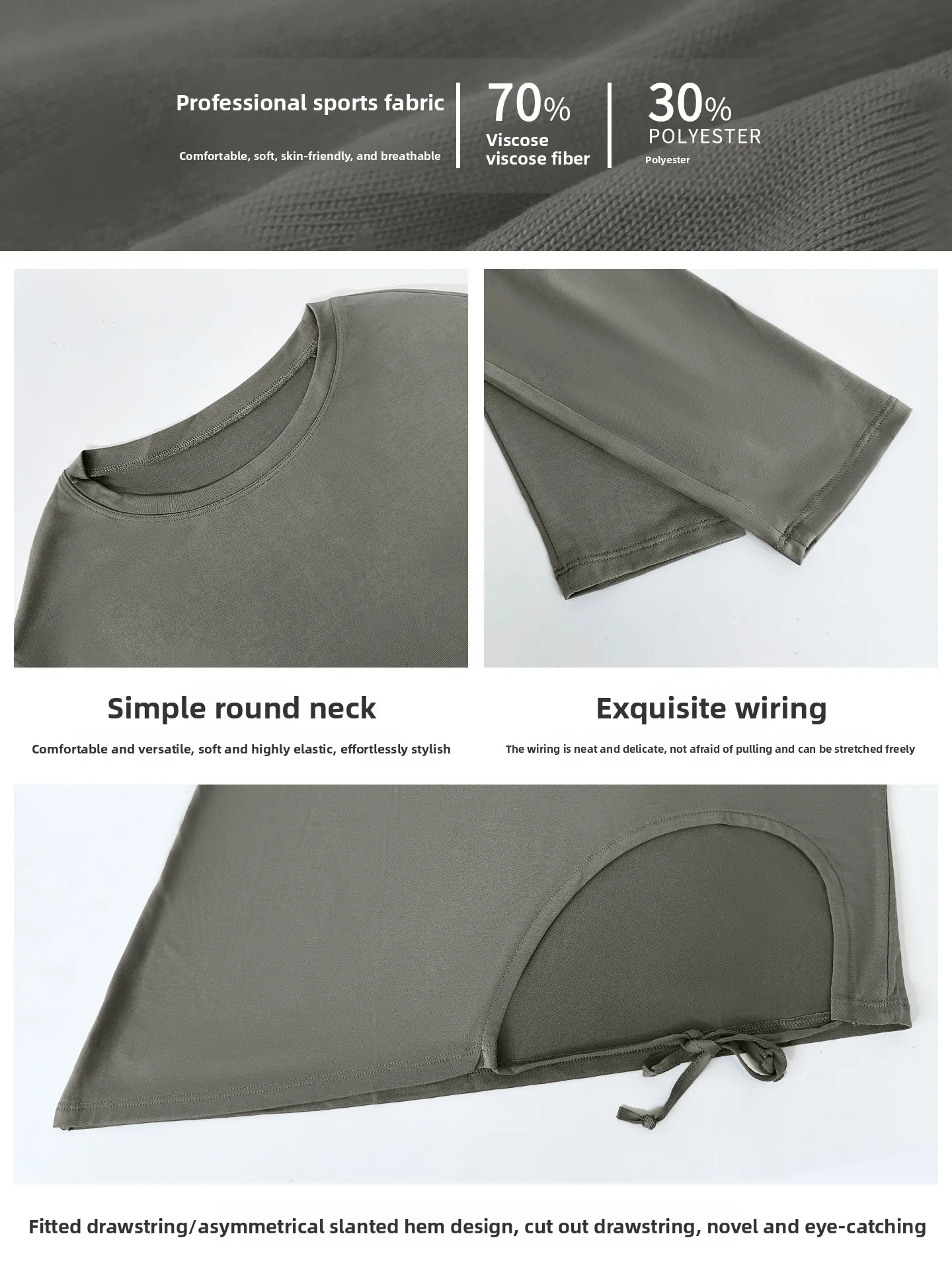 Leve qui seco yoga fitn esportes topo para pequenas estature mulheres correndo treinamento de pilates cobrir solto ajuste longo sve