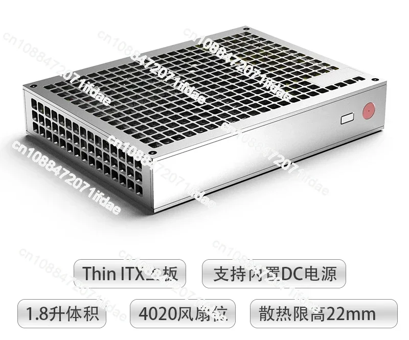 Spot Lzmod 1.8-liter mini DC-MX2 Thin itx half-height chassis, all aluminum, double-sided chamfer