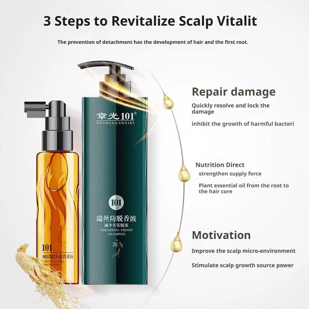 

NEW ZHANGGUANG 101 HAIR TONIC 120 Ml Hair Treatment Essence Anti-hair 100% Powerful Chinese Essence Original Loss Therapy Medi