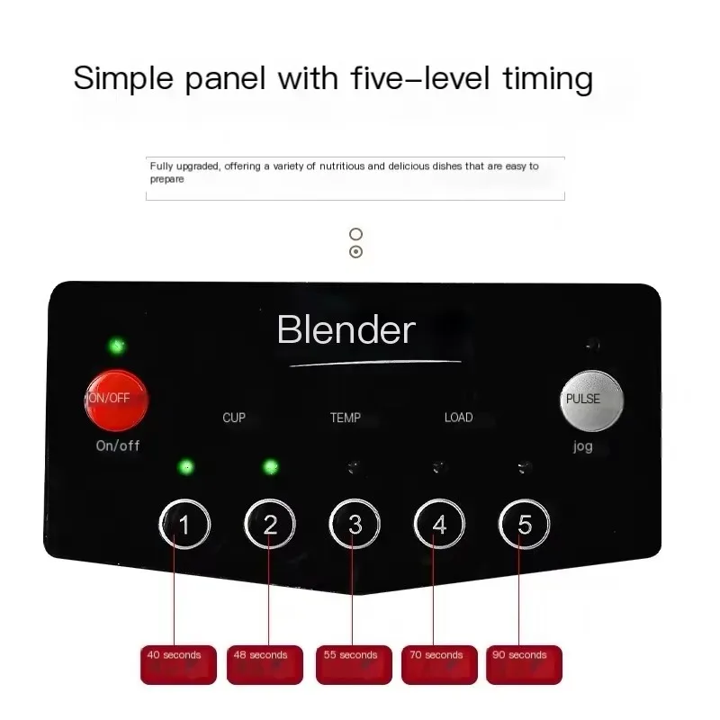 

Commercial Wall-Mounted Blender Machine Powerful Motor Fruit Juicer And Smoothie Maker Ice Breaker for Business Use