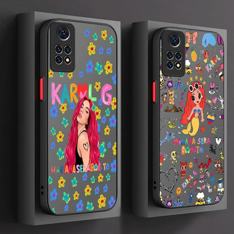 Karol G Manana Sera Bonito Case For Xiaomi Redmi Note 13 12 Pro Plus 4G 5G 12S 11S 11 10 10S 9 9S 8 Redmi 12 13 13C 12C A3 A3X