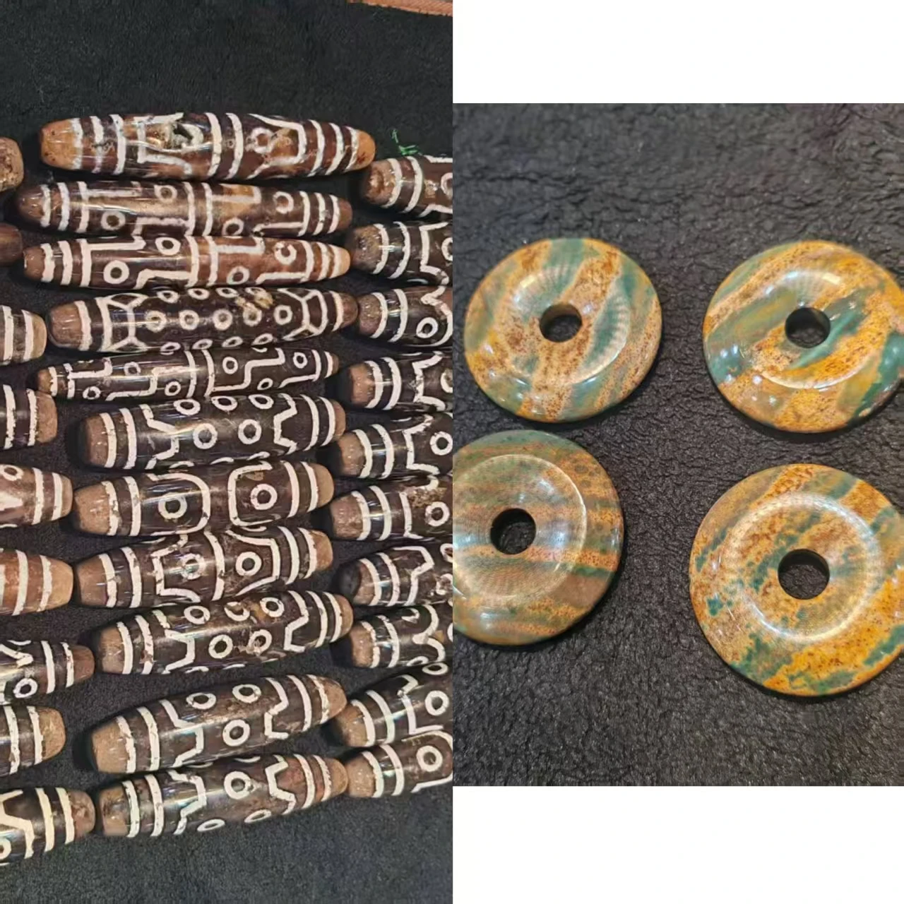 

1 шт. dzi, оптовая продажа, упаковка, пряжка, шесть глаз, дванадцать глаз, желтые аксессуары, ожерелье, кулон из бисера, высокое качество