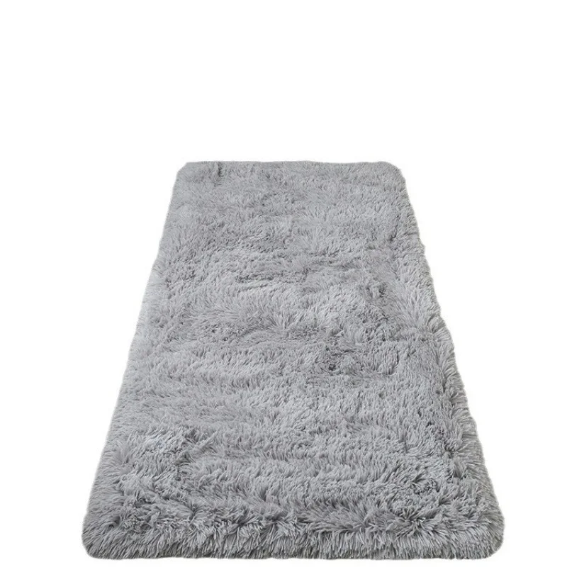 Nordic Ins Style Polyester Fluffy Carpet for Bedroom Living Room Sofa Washable Long Pile