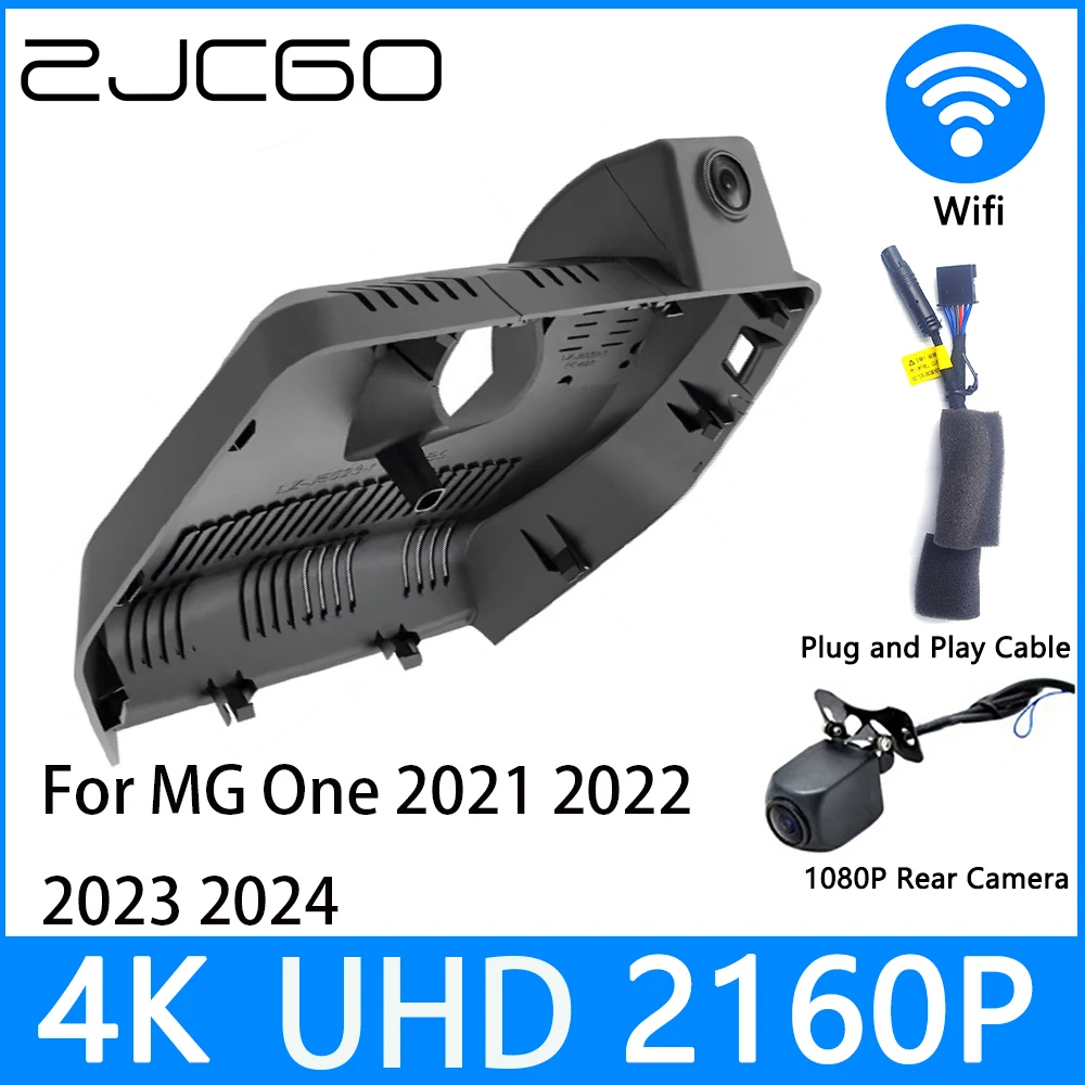 

ZJCGO Dash Cam 4K UHD 2160P Car Video Recorder DVR Night Vision Parking for MG One 2021 2022 2023 2024